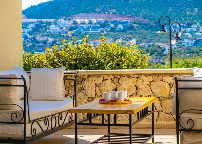 Azure With Sea View In Daire Kalkan